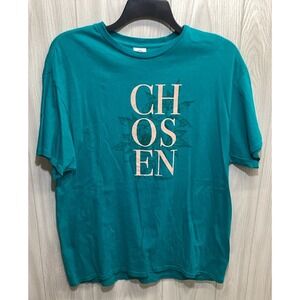 DELTA Women's (Size XL) Short Sleeve‎ Crew Neck T-Shirt 100% Cotton Chosen